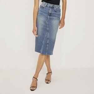 RAILS Highland Denim Skirt - vintage Saphire